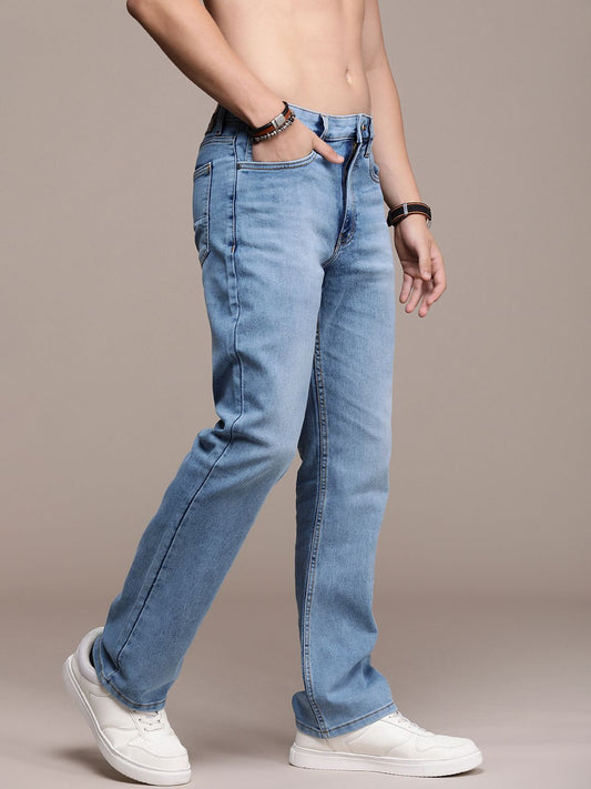 Roadster Men Bootcut Stretchable Jeans