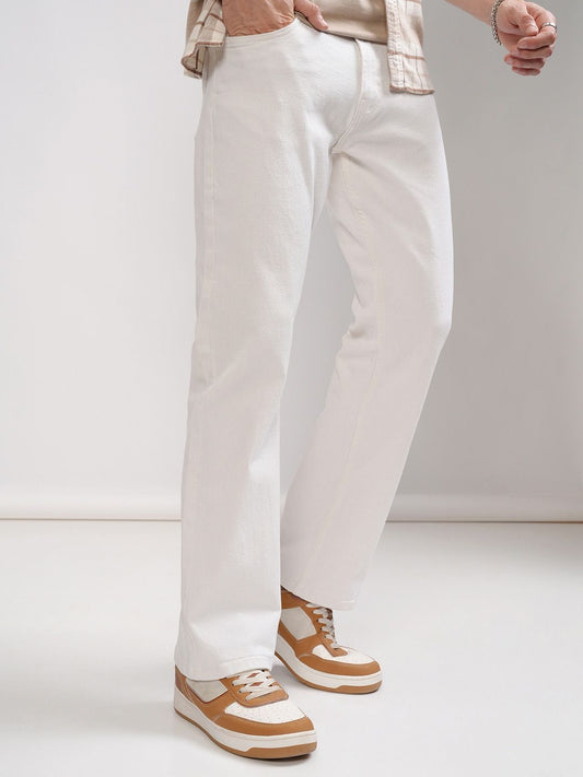 HIGHLANDER Men Loose Fit Clean Look Stretchable Jeans