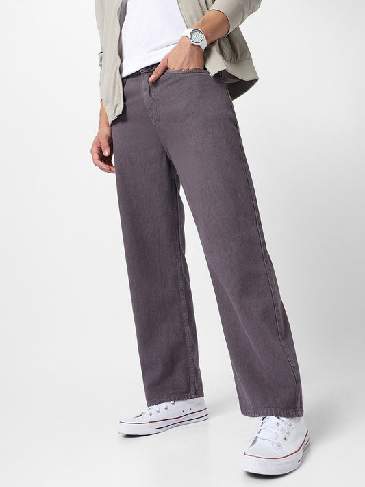 Urbano Fashion Men Loose Fit Washed Non-Stretchable Jeans