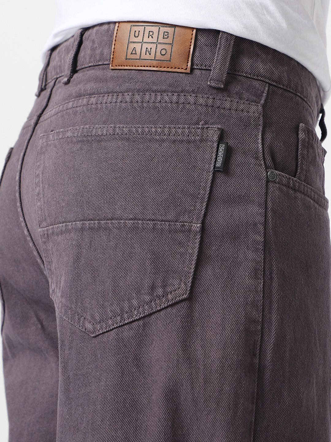 Urbano Fashion Men Loose Fit Washed Non-Stretchable Jeans