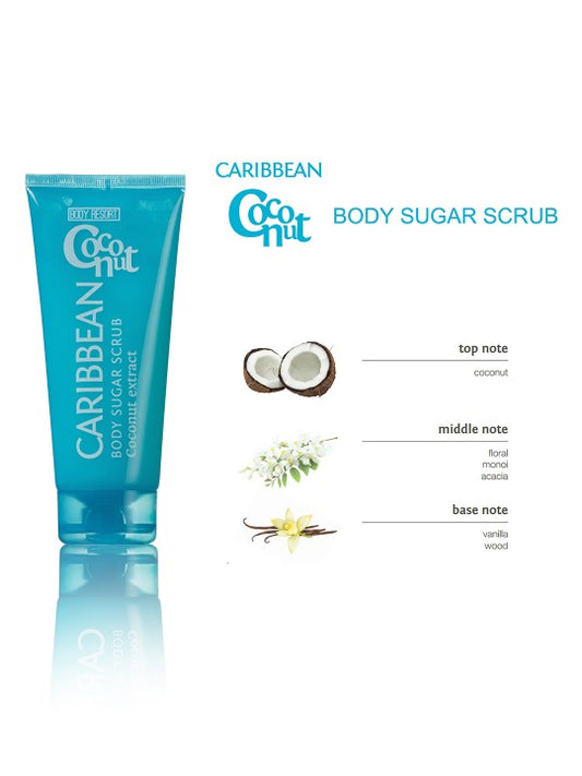 mades Unisex Body Resort Coconut Caribbean Body Sugar Scrub 250 g