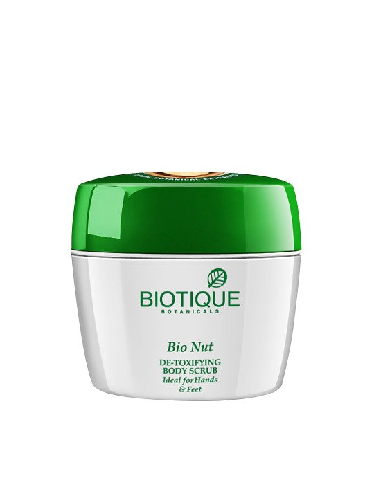 Biotique Botanicals Unisex Bio Nut Detoxifying Body Scrub 175 g