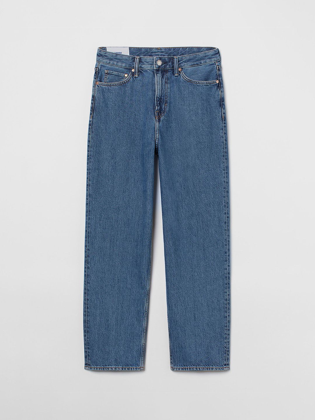 H&M Men Blue Loose Jeans