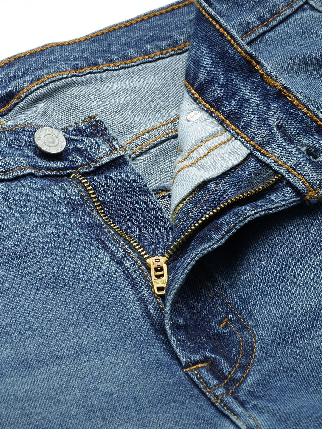 Levis Men 511 Slim Fit Light Fade Stretchable Jeans