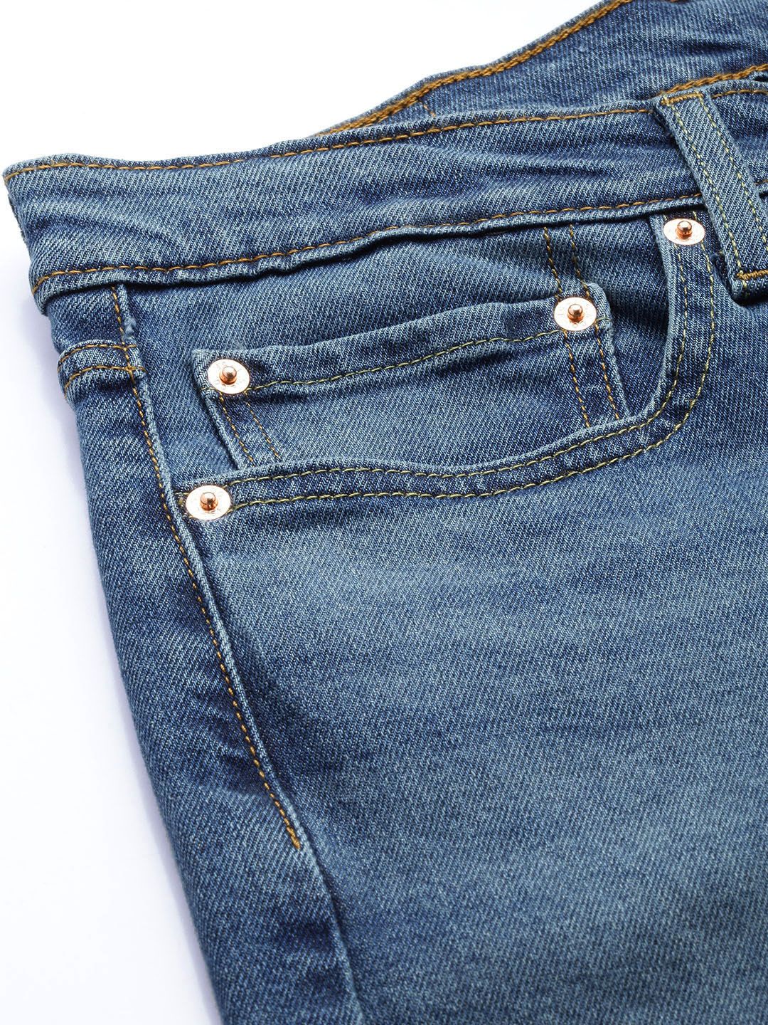 Levis Men 511 Slim Fit Light Fade Stretchable Jeans