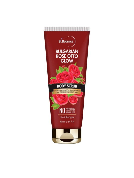 St.Botanica Bulgarian Rose Otto Glow Body Scrub 200 ml