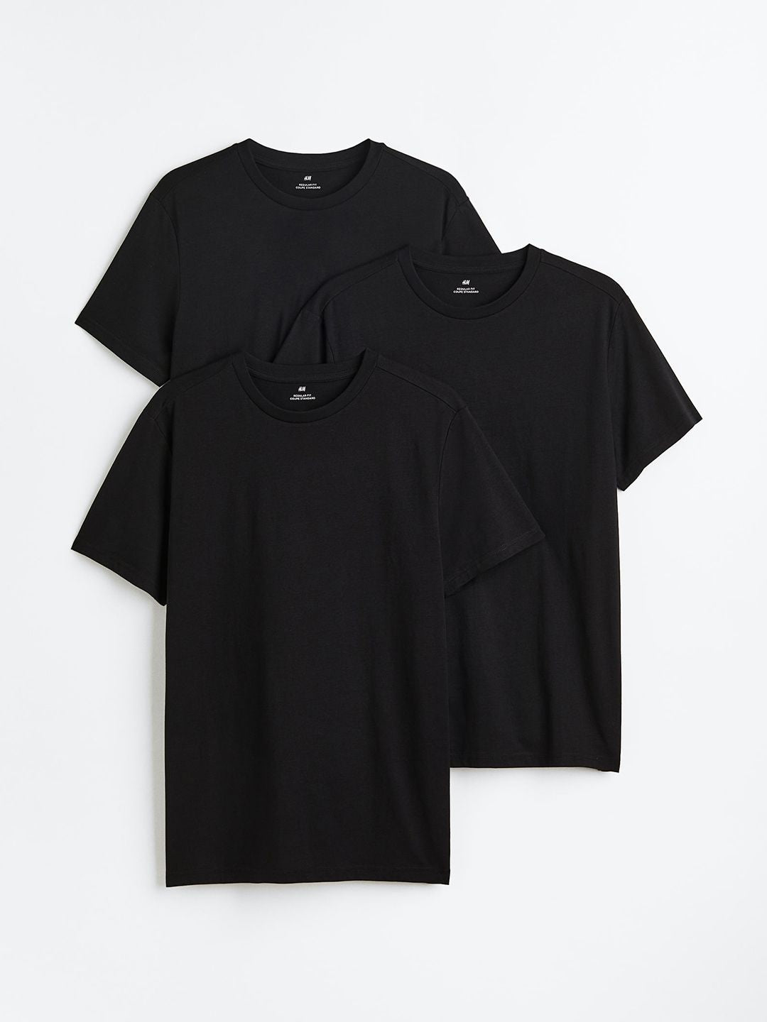 H&M Men Pack Of 3 T-Shirts