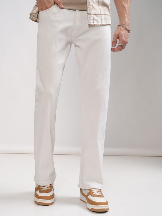 HIGHLANDER Men Loose Fit Clean Look Stretchable Jeans