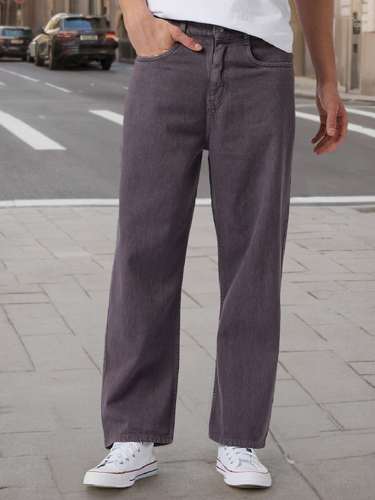 Urbano Fashion Men Loose Fit Washed Non-Stretchable Jeans