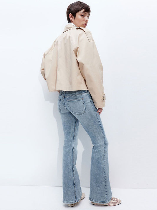 H&M Flared Low Jeans