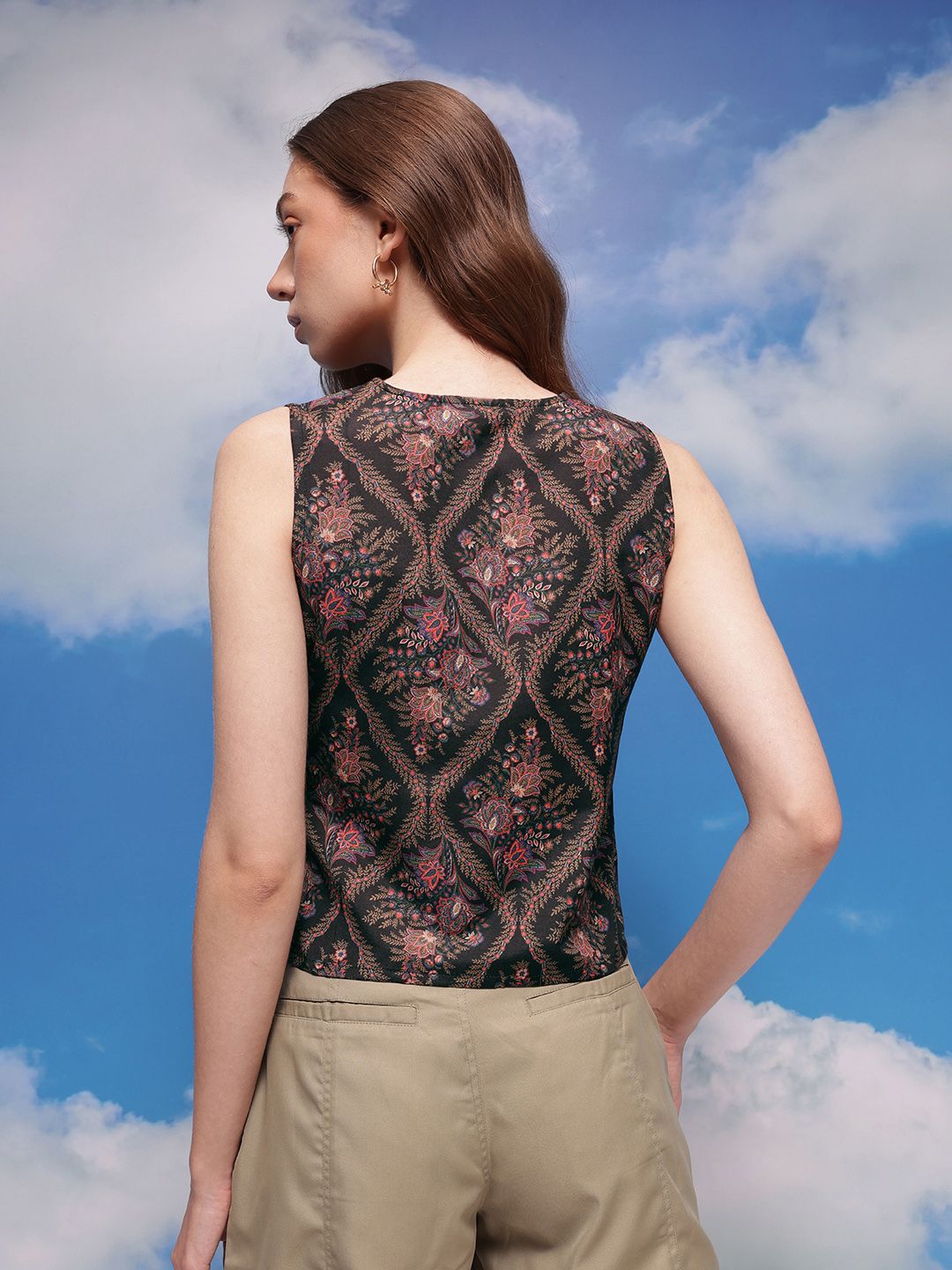 CORSICA Indie Floral Printed Vest