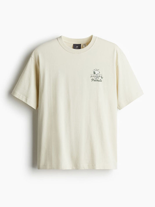 H&M Loose Fit Printed T-Shirt