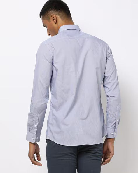 Printed Shirt with Patch Pocket