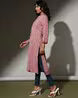 INDIE PICKS Women Hand Embroidered Straight Cut Cotton Kurta