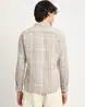 THE BEAR HOUSE Checked Slim Fit Shirt with Patch Pocket