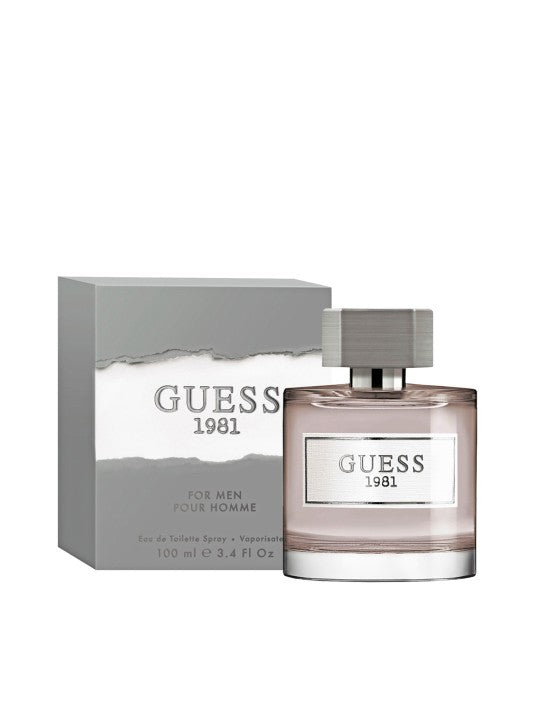 GUESS 1981 Men Pour Homme Eau De Toilette 100ml